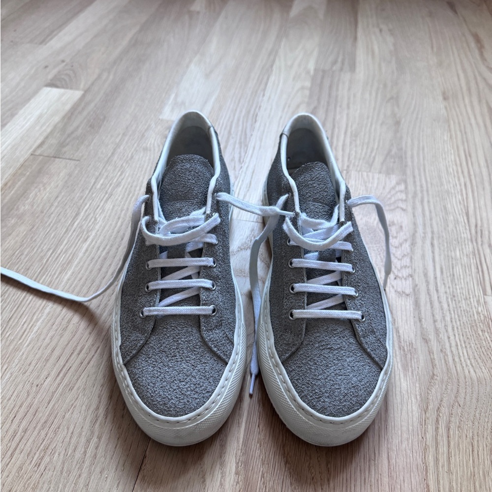 Common Projects Gray Sneakers